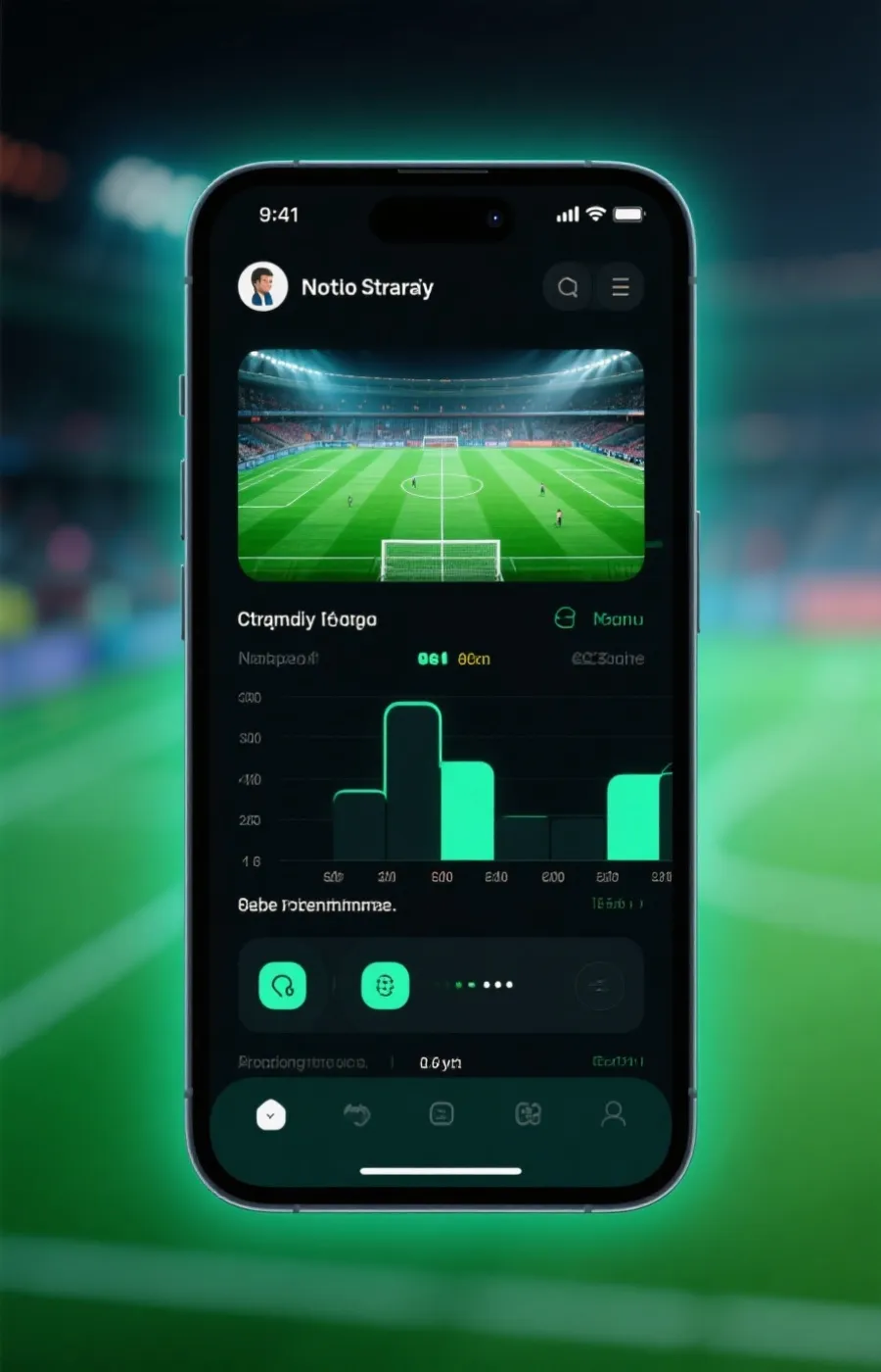 2026世界盃 App 介面示意圖