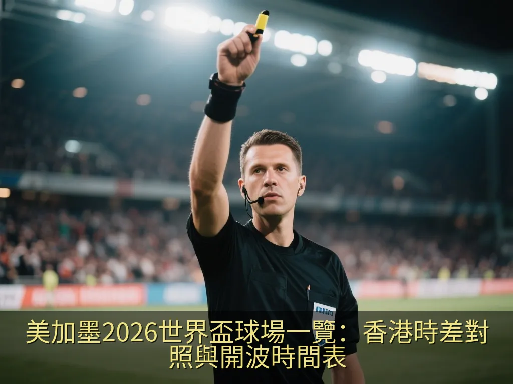 美加墨2026世界盃球場一覽：香港時差對照與開波時間表